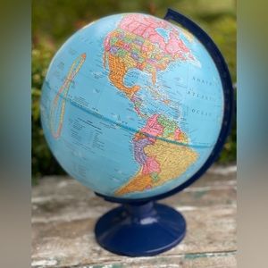 Imperial vintage World globe
